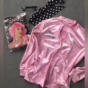 Grease Frenchie pink ladies costume